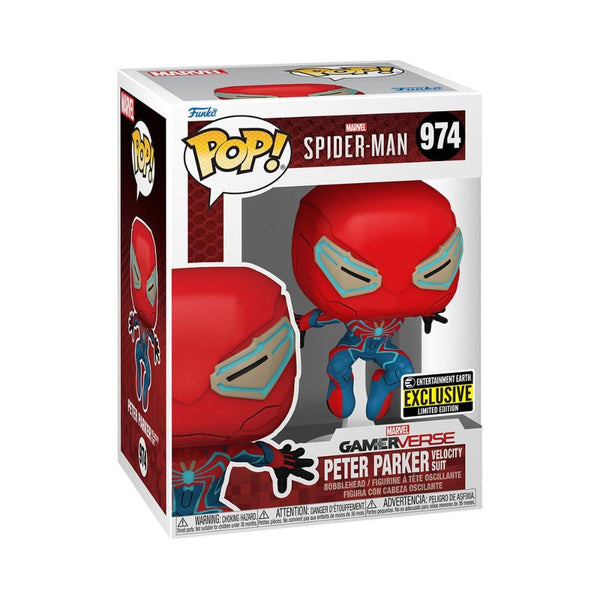 PREVENTA Funko Pop Spider-Man 2 Peter Parker Velocity Suit