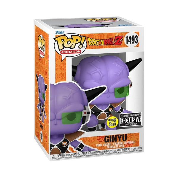 Ginyu Glow Exlcusivo EE Funko Pop Dragon Ball Z Fuerzas Especiales Ginyu