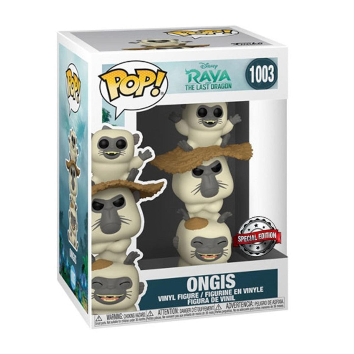 Ongis (Flocked) Funko Pop Disney: Raya and the Last Dragon Special Edi ...