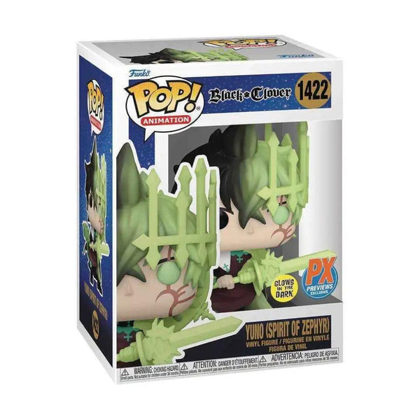 Yuno Zephyr Glow Exclusivo PX Funko Pop Black Clover