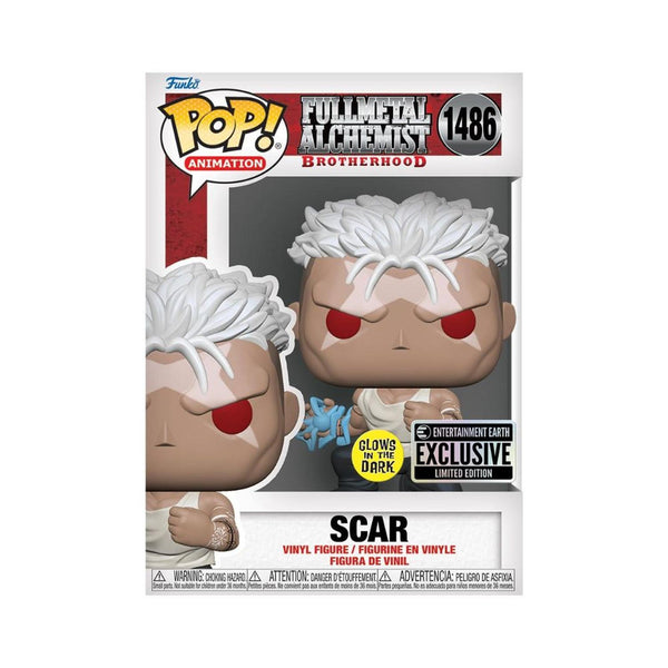 Scar Glow Exclusivo EE Funko Pop Fullmetal Alchemist