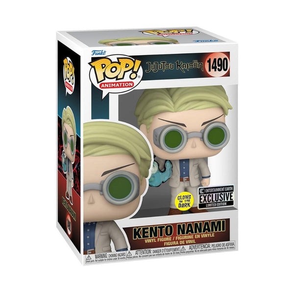 Kento Nanami Glow Exclusivo EE Funko Pop Jujutsu Kaisen