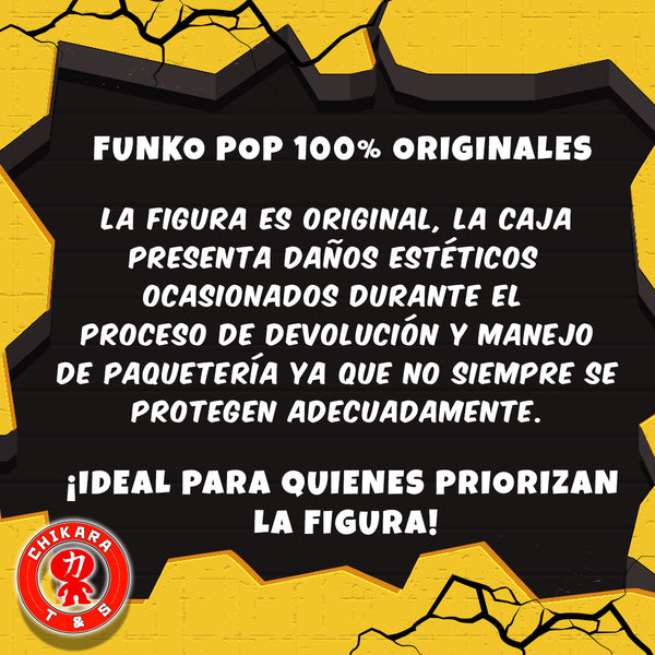 Funko Pop! Cajas DAÑADAS