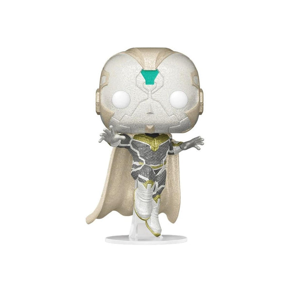 Vision Blanco Diamond Glitter Exclusivo Funko Pop Marvel WandaVision