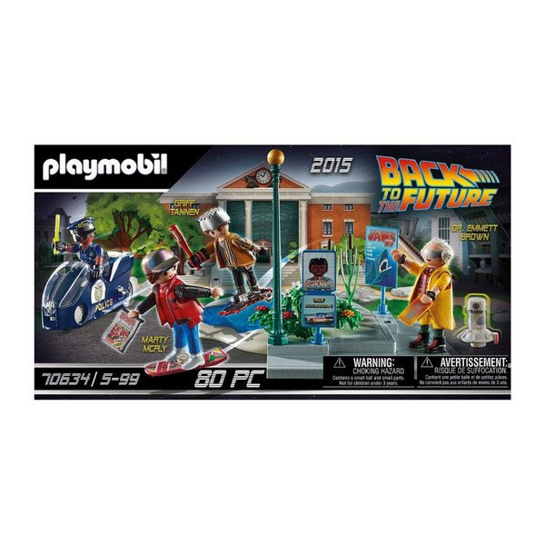 Hoverboard Chase Playmobil 70634 Back to the Future Part II