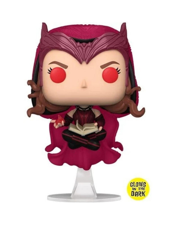 Bruja Escarlata Scarlet Witch GLOW Exclusivo EE Funko Pop WandaVision