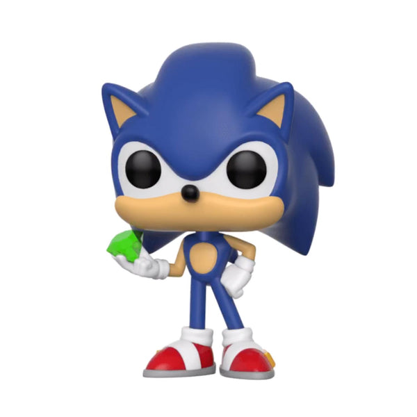 Sonic con esmeralda Funko Pop Hedgehog