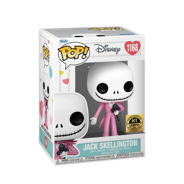 Jack Skellington Dia San Valentin Exclusivo Hot Topic Expo Funko Pop NBX