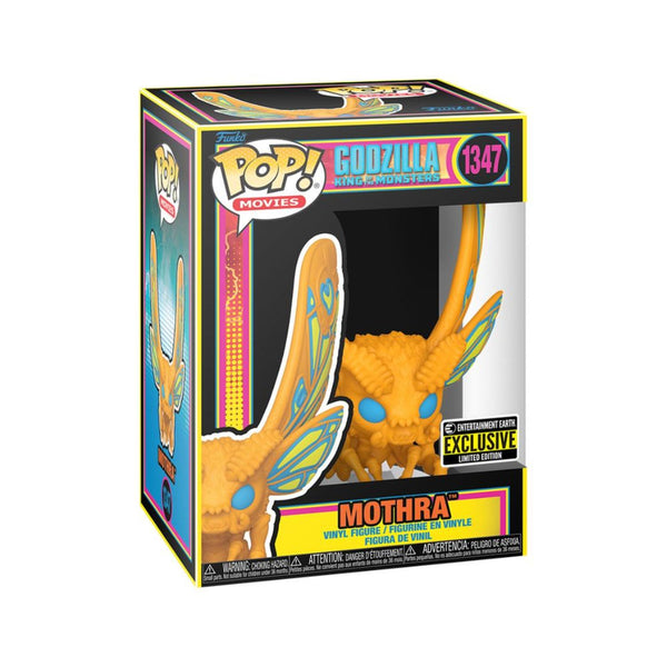 Mothra Black Light Exclusivo EE Funko Pop Godzilla