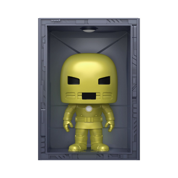 Iron Man Hall of Armor Model 1 Exclusivo PX Funko Pop Deluxe Marvel